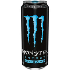 Monster Energy, Lo-Carb Monster, Low Carb Energy Drink, 16 Ounce (Pack Of 15)