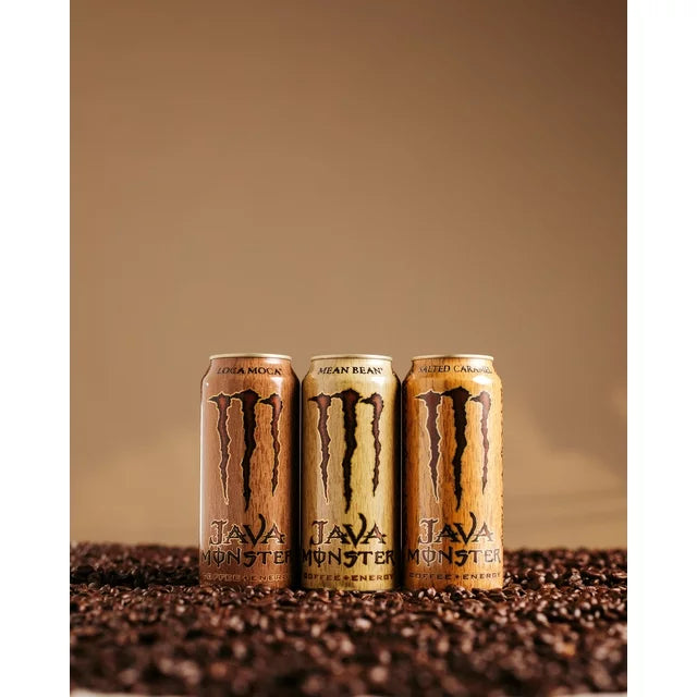 Java Monster Salted Caramel, Coffee + Energy Drink, 15 fl oz